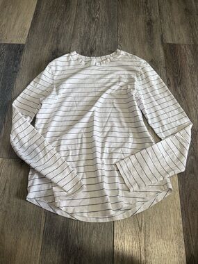 Lululemon Long Sleeve Striped Tee